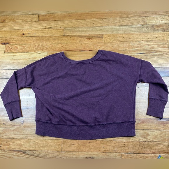 Vuori Womens daydream crew neck sweater Plum Purple Size Small - Picture 4 of 10